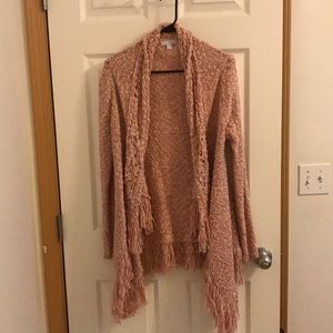 NY&C Fringe Sweater